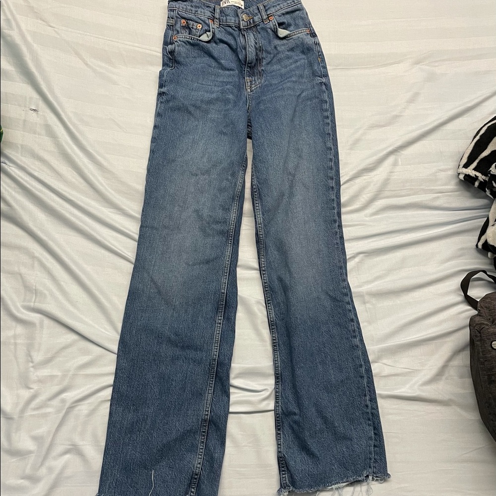 Zara flare jeans